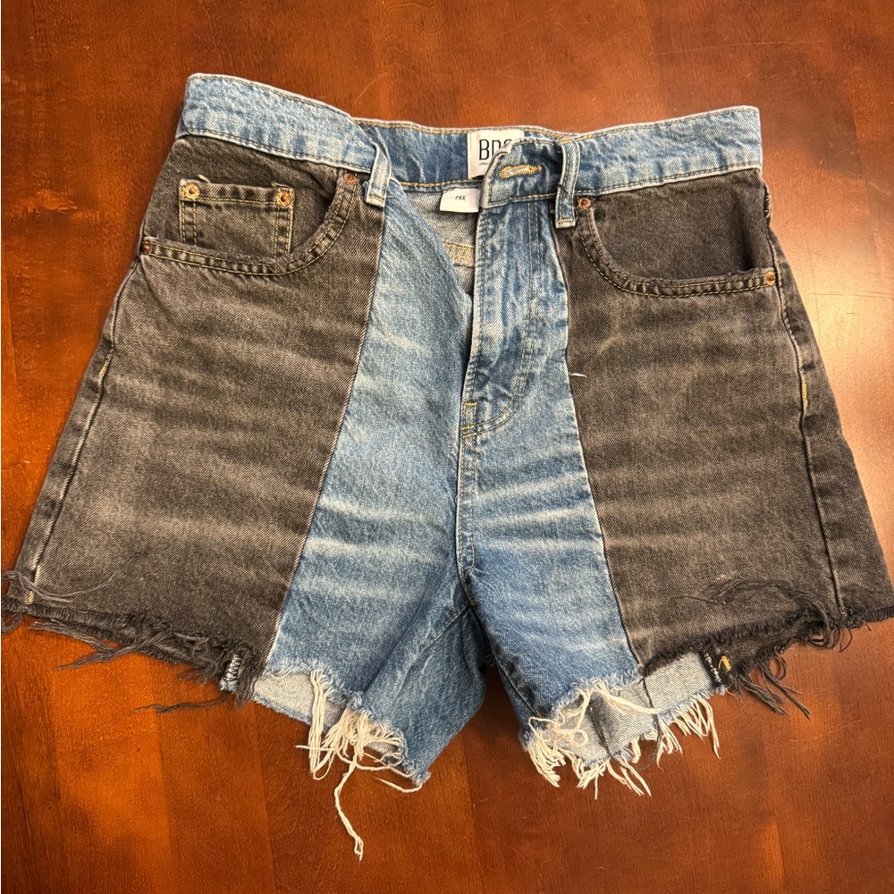 BDG Two-Tone Denim Women Shorts